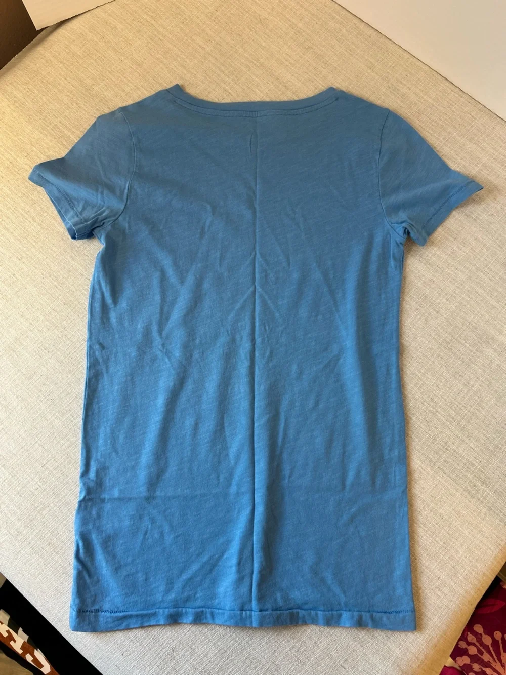 J. Crew Women's Short-Sleeve Crewneck Tee — Dusty Blue